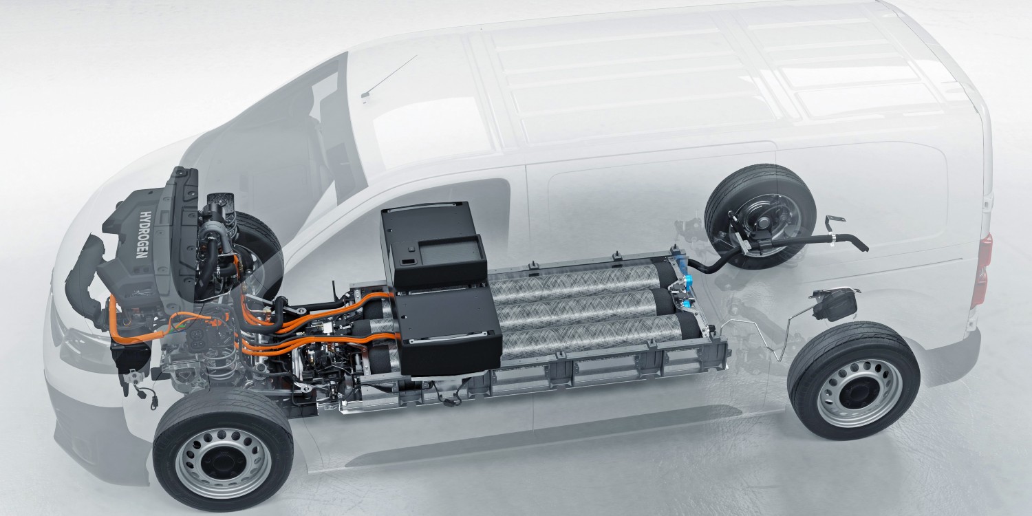 歐寶展示燃料電池運(yùn)輸車維瓦羅-e氫氣