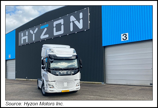 天然氣管道巨頭TC能源與Hyzon在北美氫能項(xiàng)目中展開合作