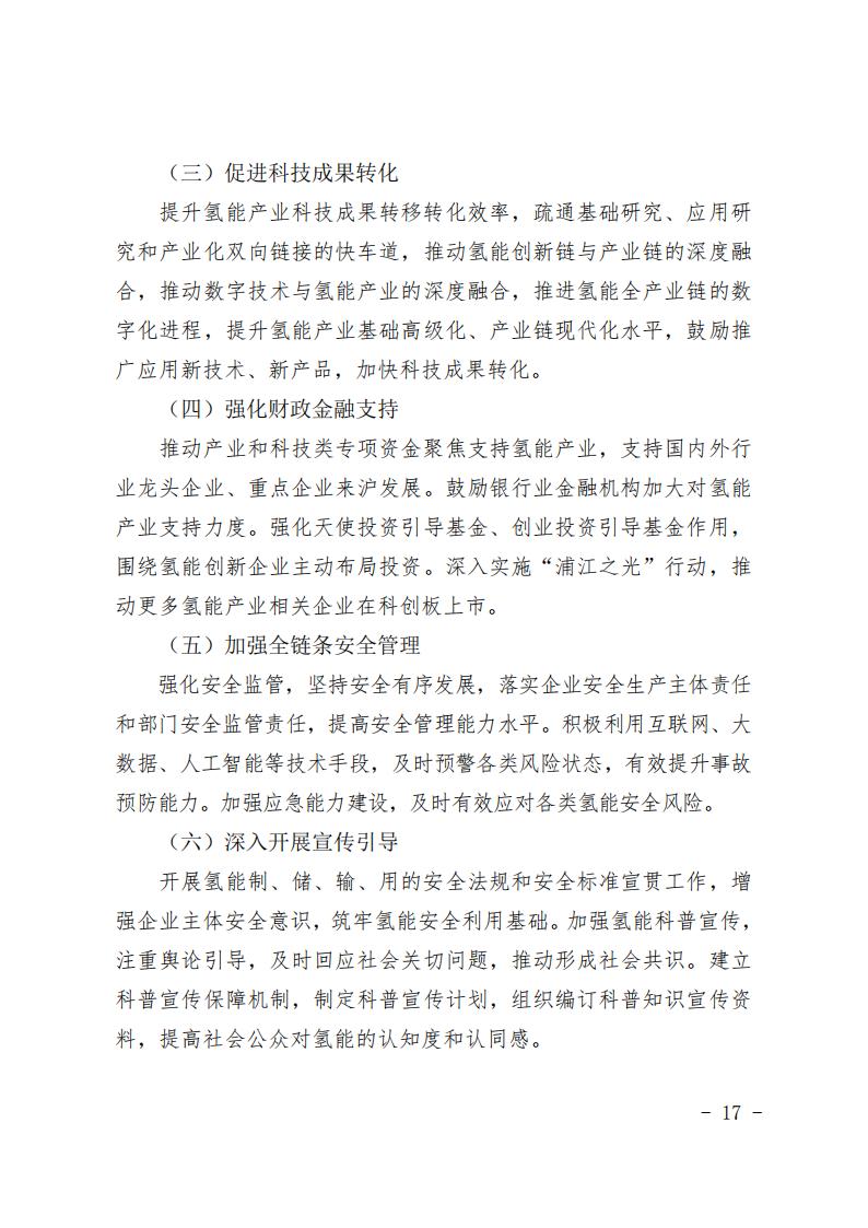 《上海市氫能產業發展中長期規劃 （2022-2035年）》印發！2025年規模突破1000億元_16