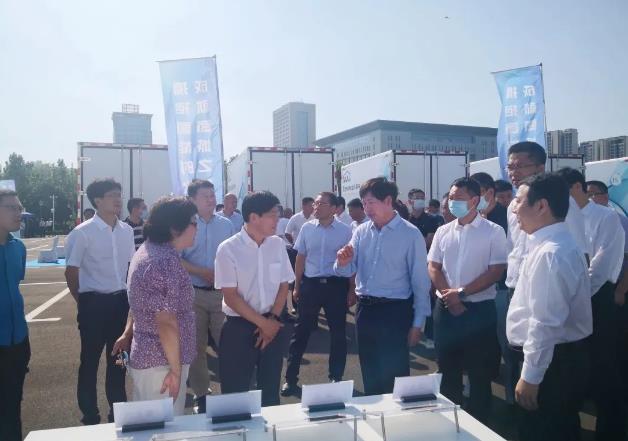 淄博首批50輛氫燃料電池冷藏車成功運營，全部使用東岳質子膜