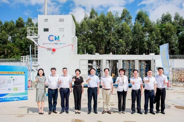 1500KG/日！250標(biāo)準(zhǔn)/小時(shí)！佛燃能源明城綜合能源供應(yīng)站試運(yùn)行